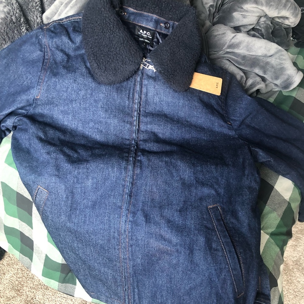 A.P.C. GARAGE DENIM JACKET